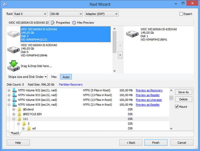 DiskInternals raid hard drive