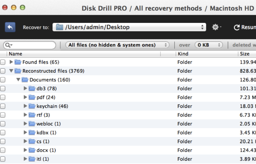 DiskDrill Document Recovery Software