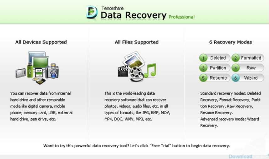 Tenorshare Document Recovery Software