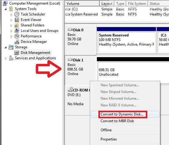 partition GPT hard drive step 4