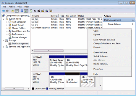 merge partitions step 4