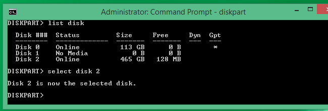 deleted efi system partition step 5