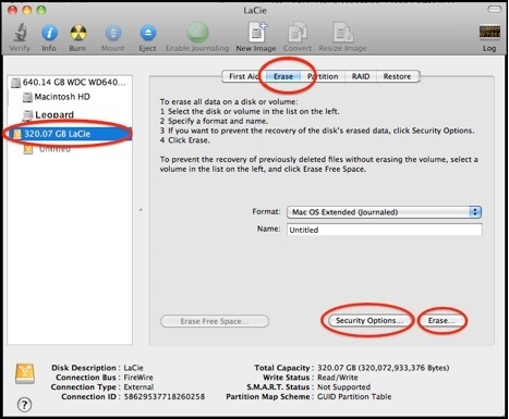 format partition on Mac step 3