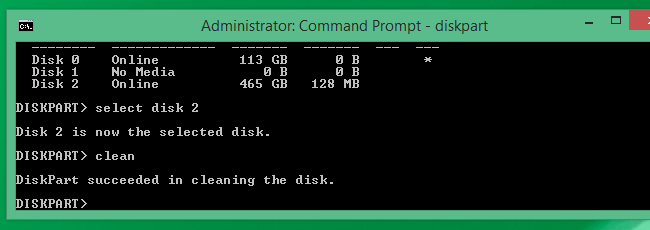 deleted efi system partition step 6