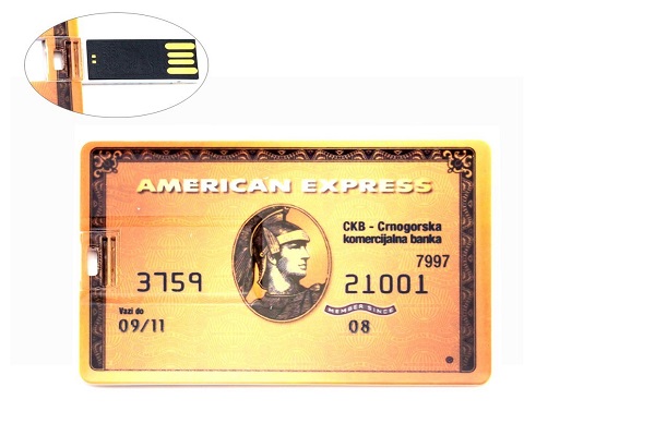 Credit Card Flash Drive 2