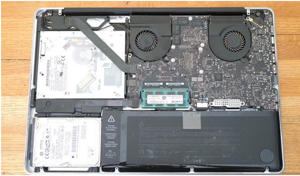 replace hard drive on windows Laptop step 4