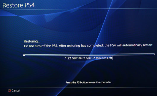 ps4 hard drive Backup